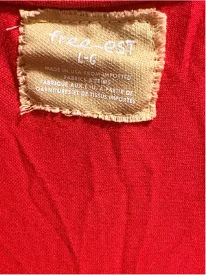 Free People Free-est Royale One-Piece Size L NWT Red Scarlet thumbnail 4