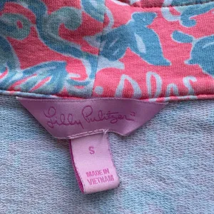 Lilly Pulitzer Skipper Popover Small Style 33261 Pink Blue thumbnail 6