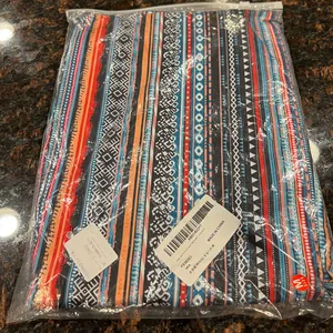 Zando NWT Boho Aztec Maxi Skirt Size Medium Tribal Print High Waist thumbnail 6