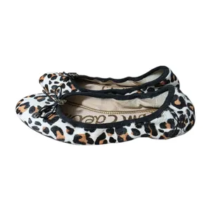Sam Edelman Flats Women Size 6 Calf Fur Cheetah Chic Boujee Modern Maximalist thumbnail 8