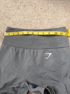Gymshark Charcoal Seamless High-Waist Bike Shorts thumbnail 4