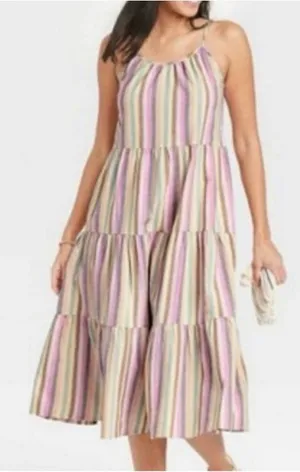 Universal Thread striped sundress thumbnail 1