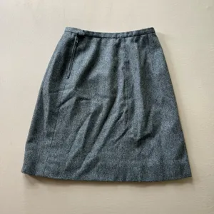 Vintage 90s Sportempos A-Line Wool Skirt thumbnail 2