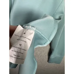 Layer 8 Medium Womens Zip Athletic‎ Top Long Sleeve Blue Golf Stretch Mock Neck thumbnail 11