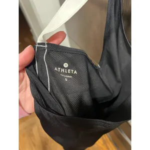 Athleta uppercut tank black‎ nwt small thumbnail 4