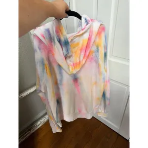 Aviator Nation Artist Collection hand-painted zip pocket hoodie xxl thumbnail 6