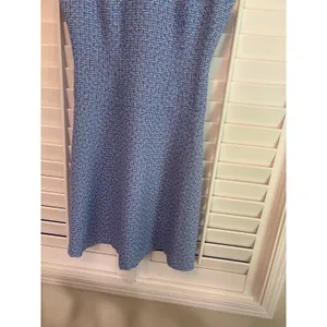 9 & Co Blue And White‎ Tweed Dress Size 12 thumbnail 5