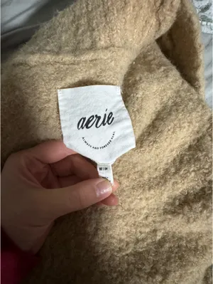 Aerie teddy sweater  thumbnail 2
