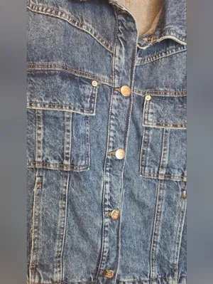 Free People Wee The Free Jade Denim Jacket thumbnail 7