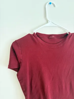 Brandy Melville Top Maroon thumbnail 4