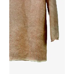 Free People Lenox Rib Knit Tunic Sweater/ Dress in Carrot Cake Size SP Oversized thumbnail 4