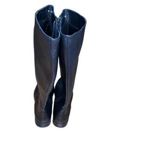 Spring Step Womens Tall Black Boots Size 40 9 EUC Zipper Elastic Gore Comfort thumbnail 9