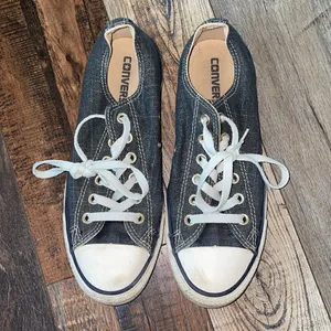Converse All Star Chuck Taylor Gray with Gold thumbnail 1