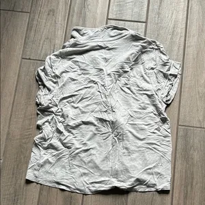 Stars Above Light Gray Button Down Shirt thumbnail 4