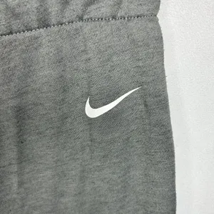 Nike Jogger Pants Gray Dri-Fit Zip Ankle Tapered Athleisure Sz M (30x28.5) thumbnail 7