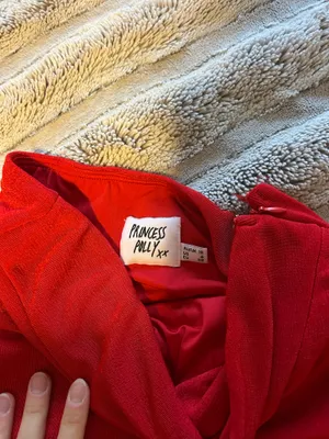 Princess Polly Red Strapless Dress thumbnail 5