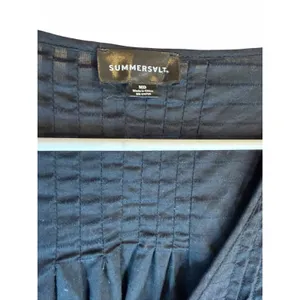 Summersalt Cotton Pintuck Dress - Sea Urchin - Size M thumbnail 5