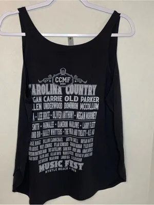 CCMF Myrtle Beach SC Tank Top Womens XXL 2024 Carrie Underwood Morgan Wallen thumbnail 3