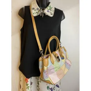 dooney and bourke handbag w strap multicolor canva thumbnail 8