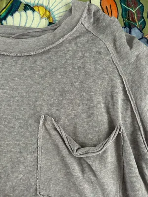 Free People Oversized Heathered Tee thumbnail 3