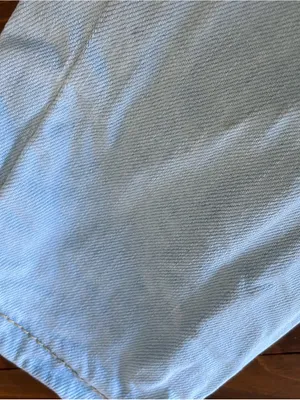 Forever 21 Light Blue Distressed Denim Overalls thumbnail 7