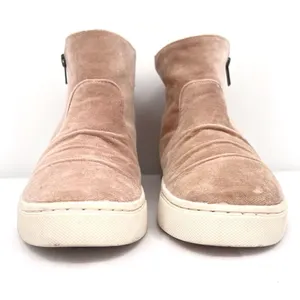 Billabong Sweet Spot Dune Tan Vegan Suede Sherpa Lined Zip Ankle Booties Size 6 thumbnail 11