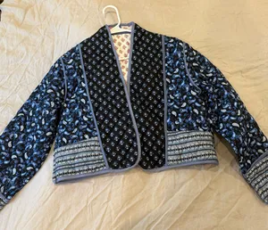 Reversible Printed Quilted Jacket thumbnail 1