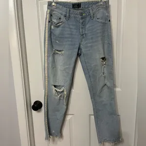 Abercrombie‎ & Fitch Ames slim boyfriend jeans 25 thumbnail 5