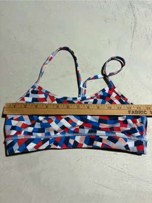 Lululemon colorful patterned sports bra 6 thumbnail 2