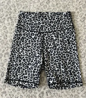 Leopard Print Biker Shorts Multi thumbnail 1