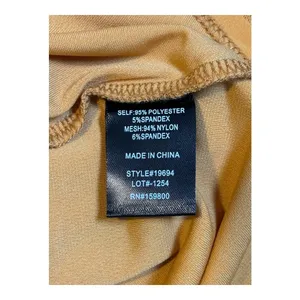 Antthony High Low Sleeveless Dress Womens Medium Mustard Yellow NWT Tank Style‎ thumbnail 8