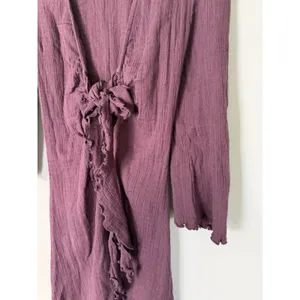 Free People Kianni Mini Dress Chocolate Merlot NWT SZ Small NEW thumbnail 5