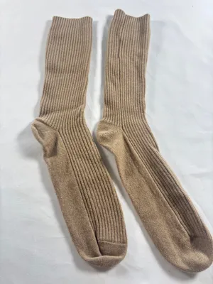 Jenni Kayne Carmel Cashmere Socks Womens thumbnail 1