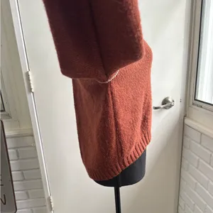 Anthropologie Wool Blend Sweater small‎ cottagecore winter layered holiday thumbnail 4