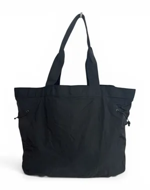 ODODOS 18L Side Cinch Tote Bag Black Lightweight Gym Travel Beach Shopper NWT thumbnail 1