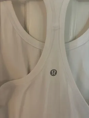 Lululemon White Tank Top thumbnail 2