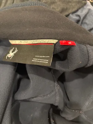SPYDER Endure Navy Full Zip Mid-Weight Stryke Jacket thumbnail 2