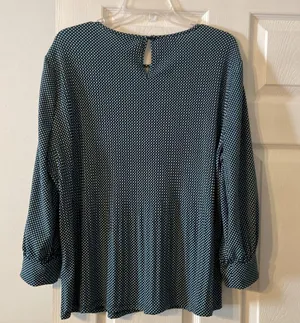 Adrianna Papell shirt size L preowned in excellent condition thumbnail 4
