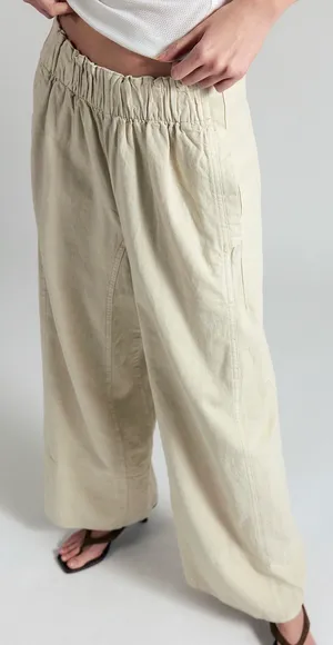 Free People Days End Linen Pants thumbnail 2
