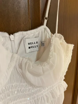 Hello Molly Unique Touch Mini Dress White thumbnail 5