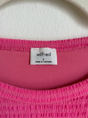 Aritzia Wilfred Verona Dress Pink thumbnail 4