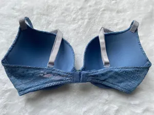 Victoria's Secret Women's Push-Up Lace Bra Blue, 32DD thumbnail 3