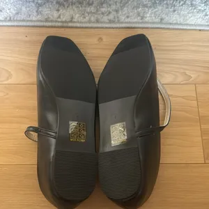 musshoe black square ballet flat Size 8 thumbnail 6