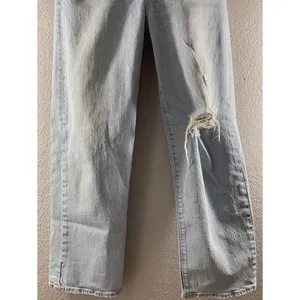 Levi’s Ribcage Straight Light Wash High Waisted Tango Fade Jeans thumbnail 11