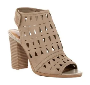 14th & Union Trinton Laser-Cut Taupe Sandal Size 7.5M thumbnail 1