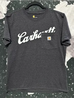 Carhartt Womens Script Logo Pocket Shirt thumbnail 1
