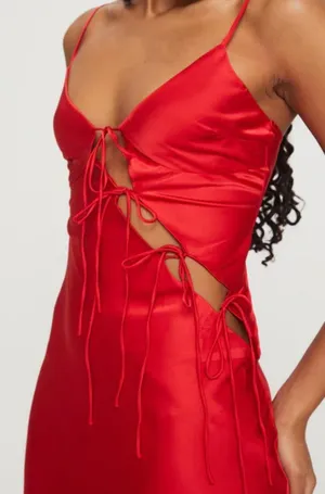 Princess Polly Dress Red Maxi thumbnail 2