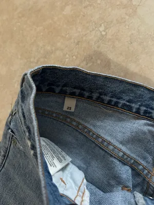 Citizens of Humanity COH x Free People high rise straight leg jeans thumbnail 5