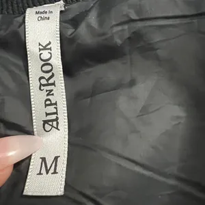 Alp-n-Rock Quilted Puffer Knit Jacket Light Pink Black Zip Up Women’s M thumbnail 6