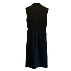 Entro black sleeveless dress small business casual career zip closure thumbnail 3